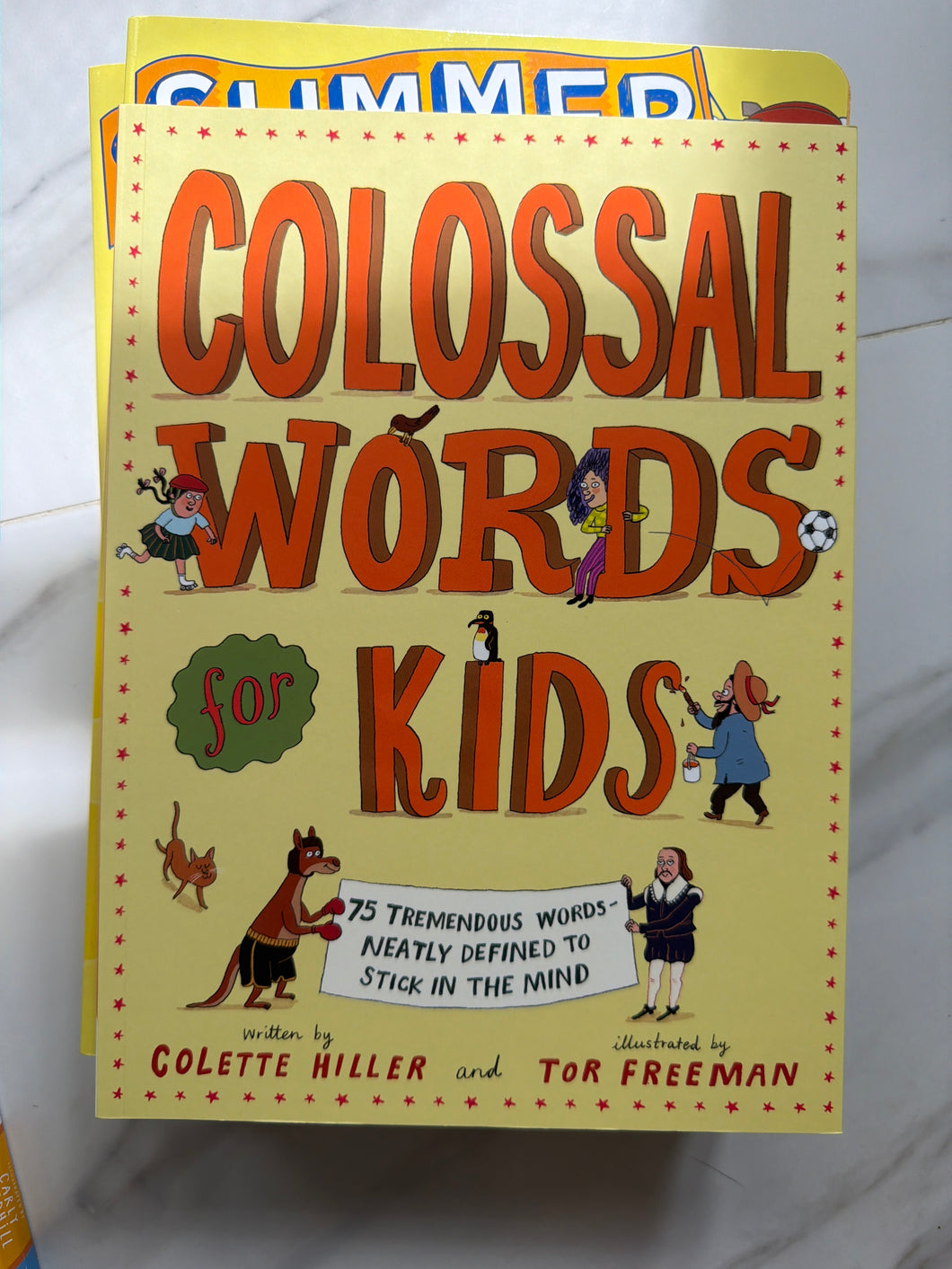 Colmers Words COLOSSAL WORDS FOR KIDS BY COLETTE HILLER – Mighty Little Wonders