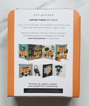 Load image into Gallery viewer, WEE GALLERY: TIP TOE TIGER (A CLOTH BOOK)

