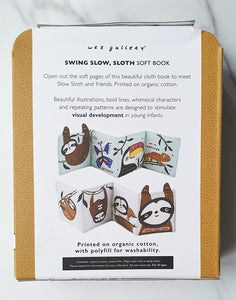 WEE GALLERY: SWING SLOW, SLOTH (A CLOTH BOOK)